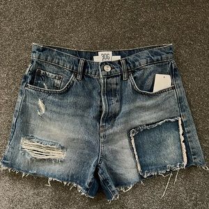 BDG Patchwork Shorts. Size 30W.
